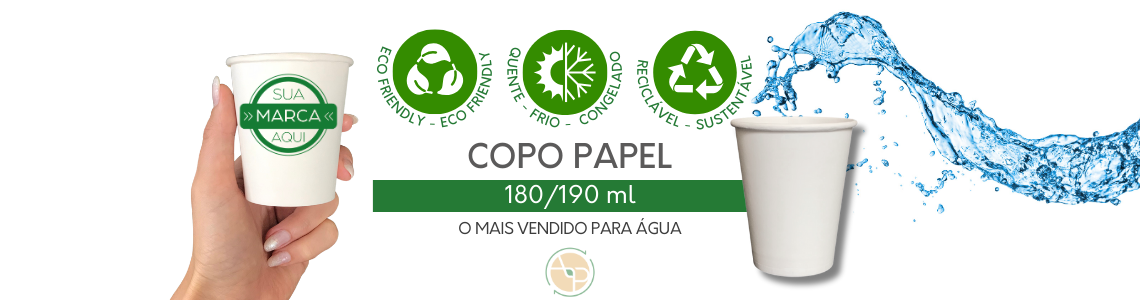 Categoria Copo Papel 180/190ml