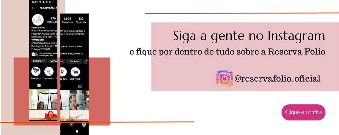 Siga o nosso Instagram