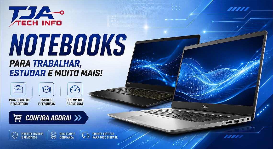 Notebooks para Trabalhar, Estudar e Muito Mais!