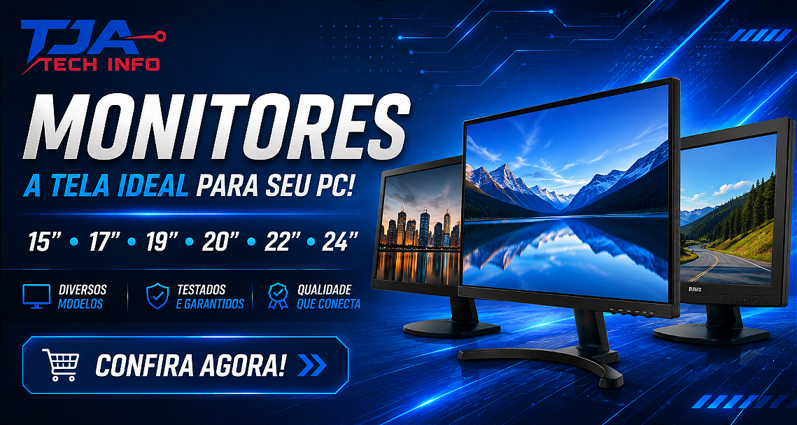 Monitores – Encontre o Tamanho Ideal