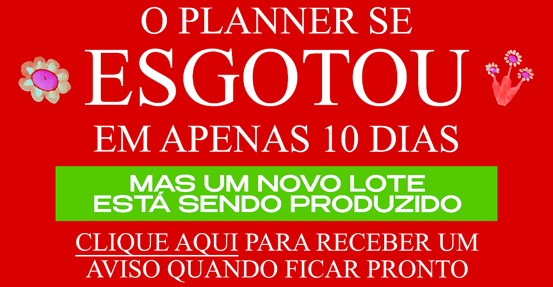 Esgotou Planner