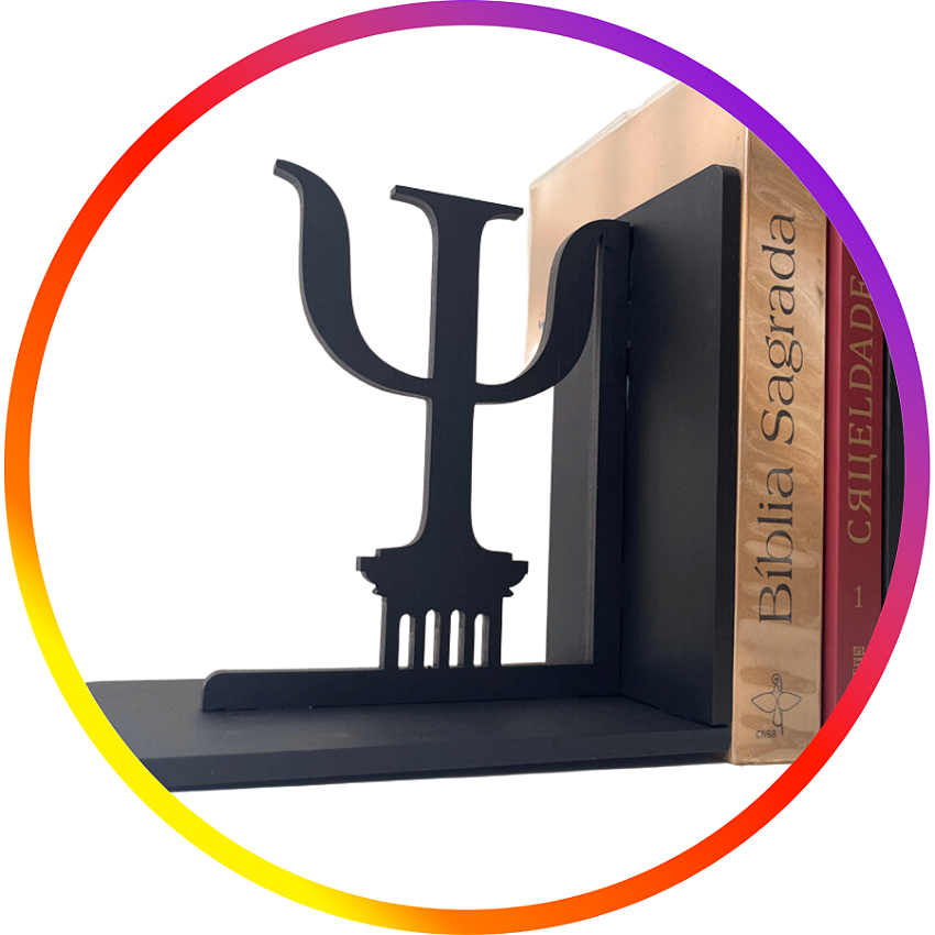 Porta Livros Aparadores vitrine-profissões