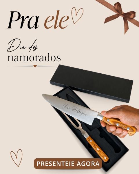 Presente para ele vitrine-mini