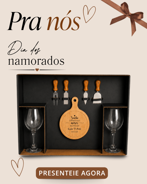 Presente para Casal vitrine-mini