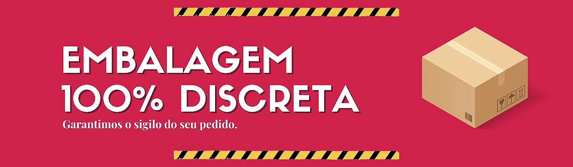 embalagem discreta