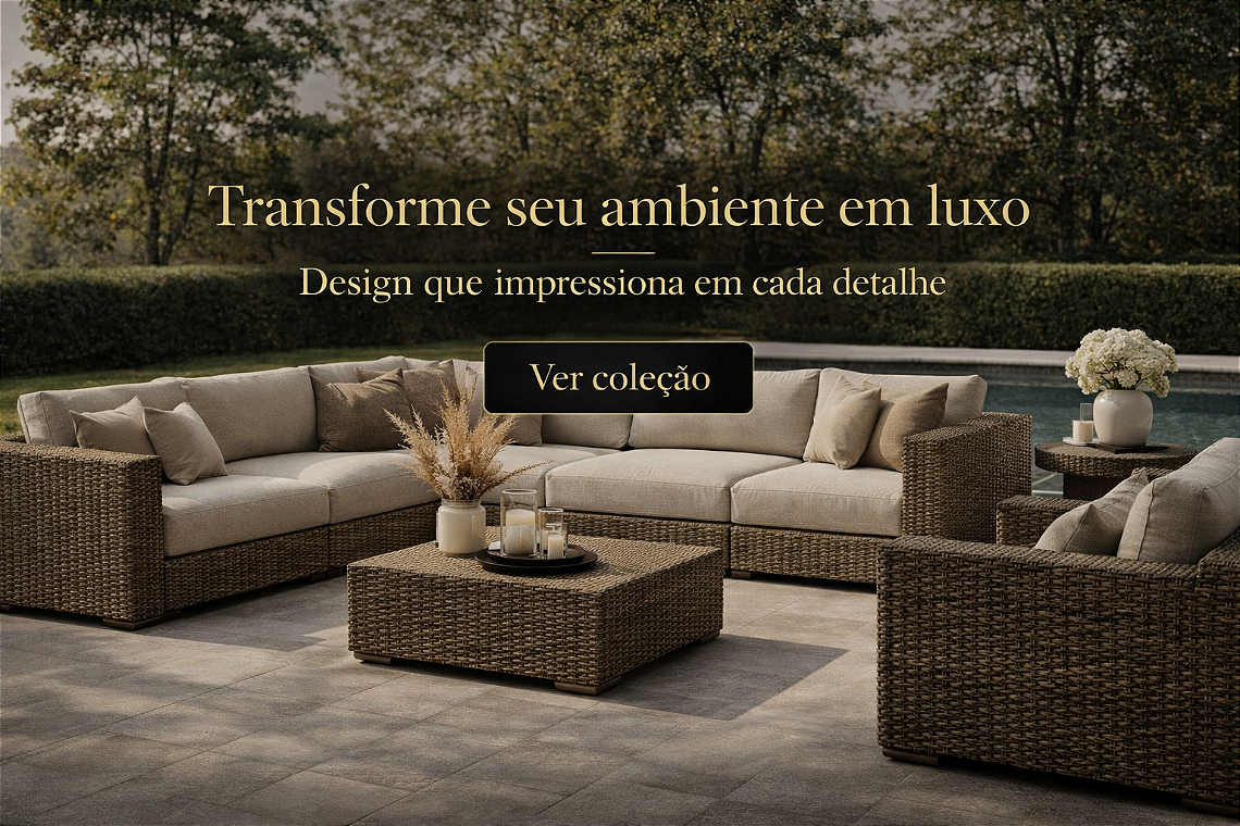 Transforme seu ambiente em luxo