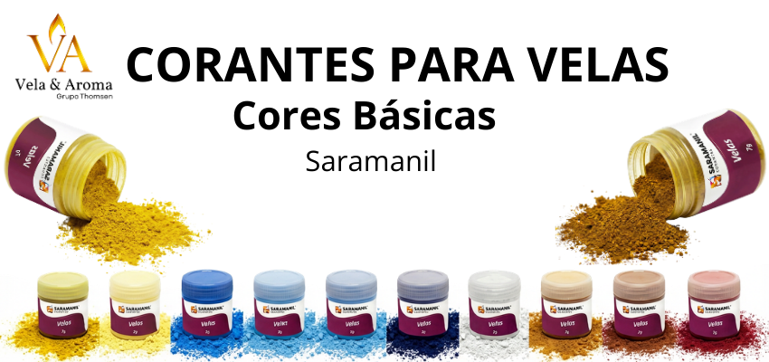 CORANTES CORES BÁSICAS