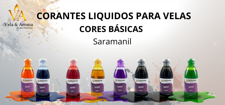 CORANTE LIQUIDO CORES BASICAS