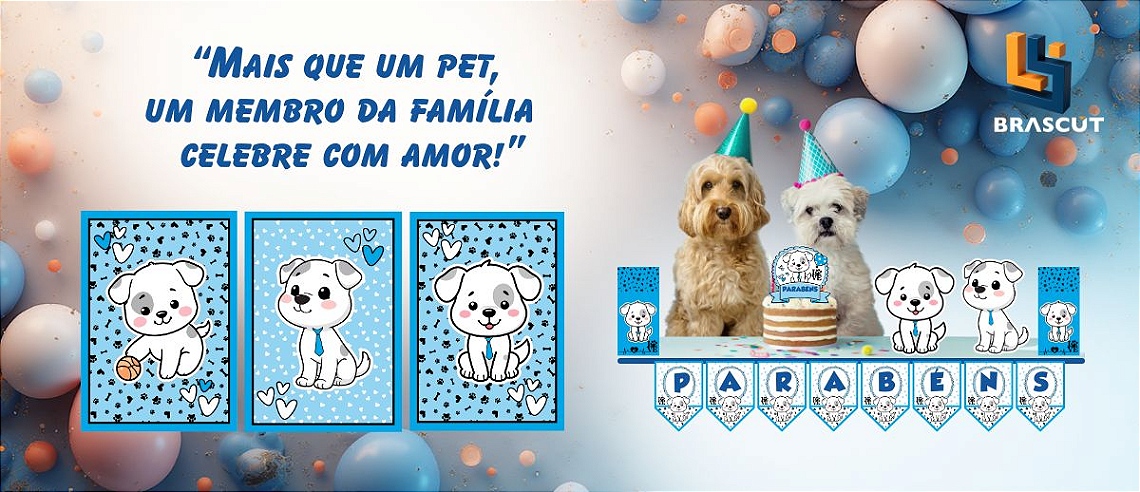 Cachorrinho Azul