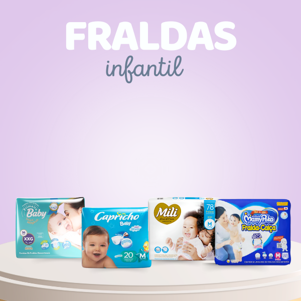 Categoria Fraldas Infantil vitrine-mini