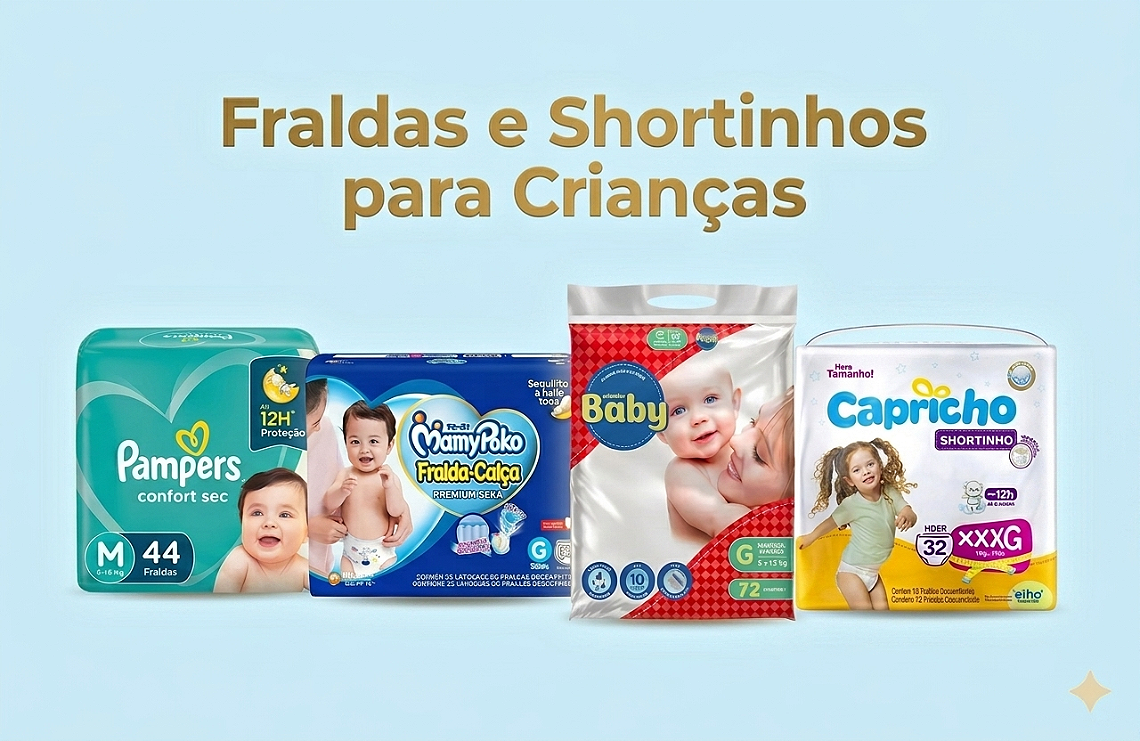 Categoria Fraldas Infantil vitrine-mini
