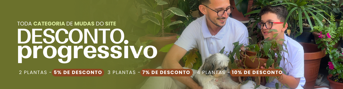 Promoção de Mudas - Desconto Progressivo