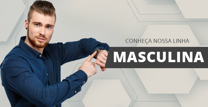 MASCULINOS vitrine-mini