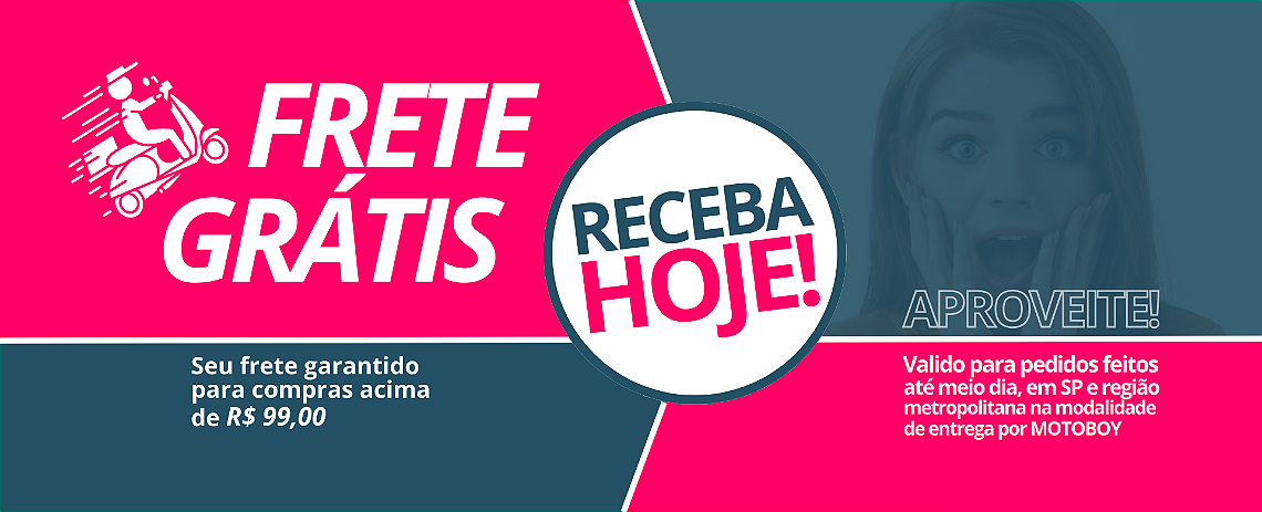 frete grátis e brinde