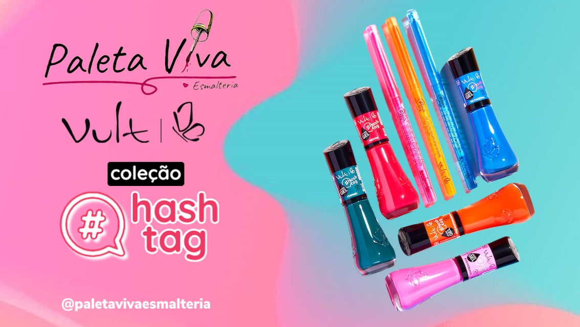 Coleção hashtags Vult