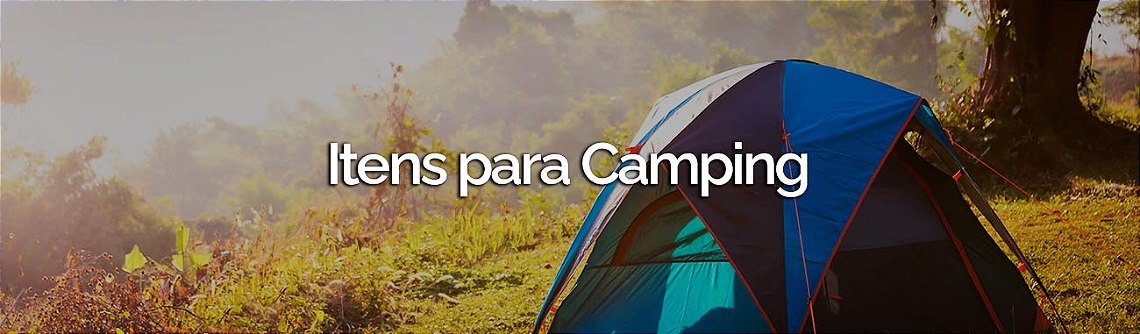 Itens para camping