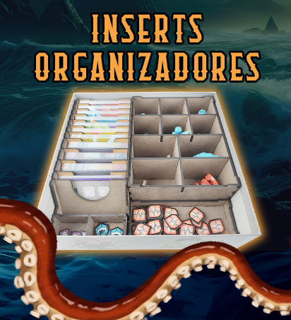 Organizadores tentáculo vitrine-mini