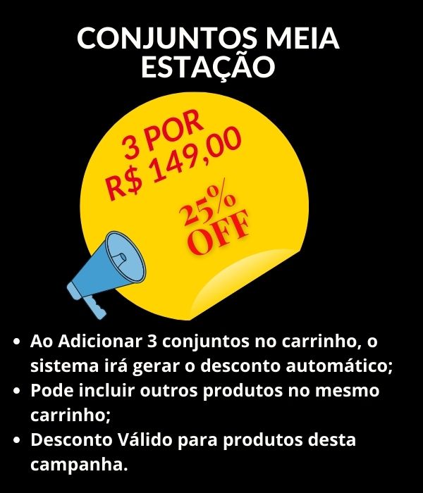 Meia Estação 3 por R$149 novo mobile