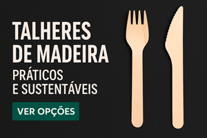 Talheres Descartaveis vitrine-mini