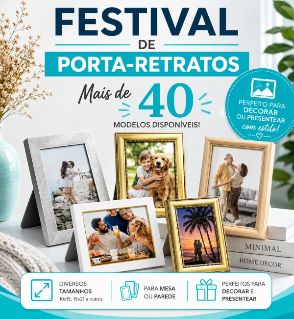 Festival de Porta Retratos mobile