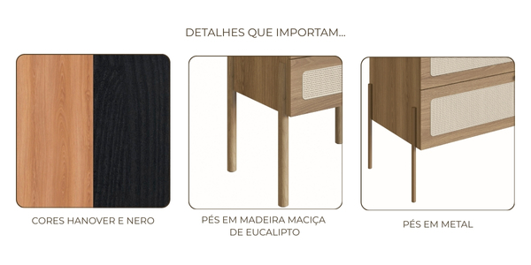 Linha Oslo Características mobile