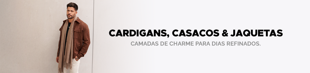 CATEGORIA - CASACOS E JAQUETAS