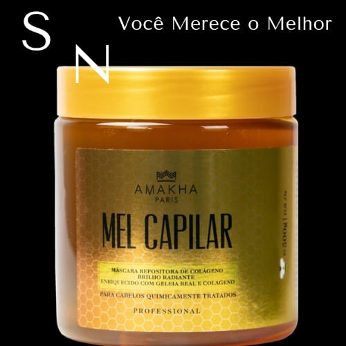 Pote de mel capilar