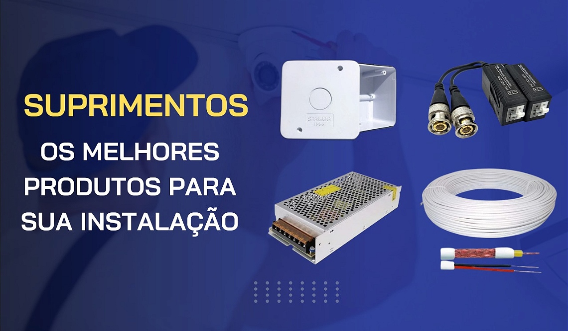 Suprimentos vitrine-mini