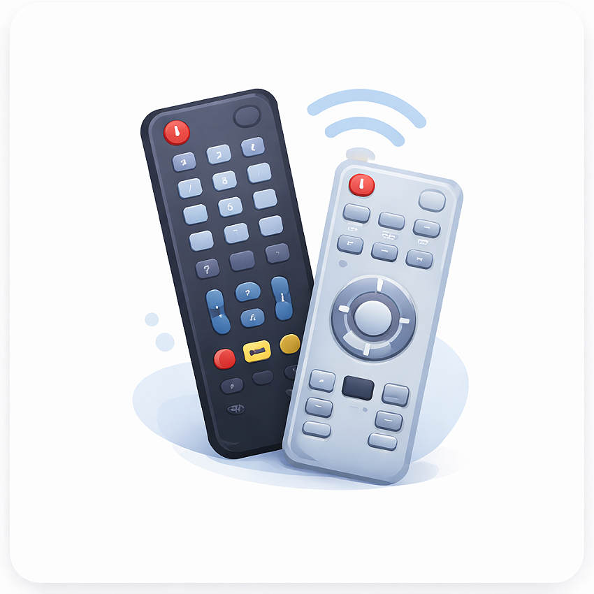 Controles Remotos vitrine-lancamento