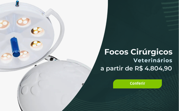 Foco Cirúrgico 1 vitrine-mini mobile