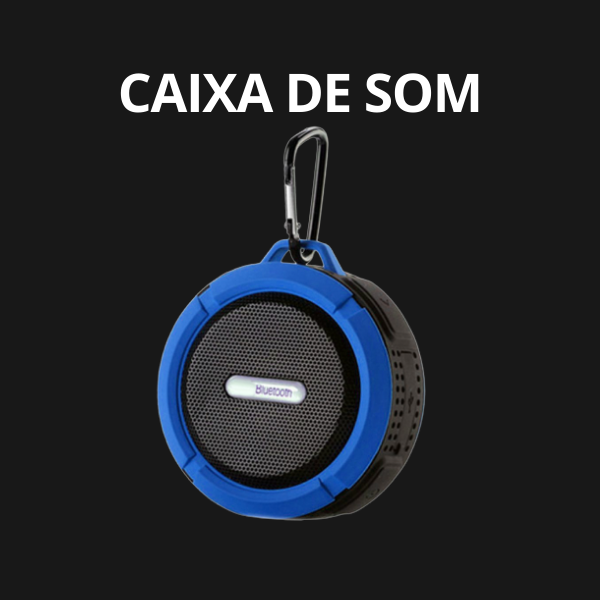 caixa de som vitrine-mini
