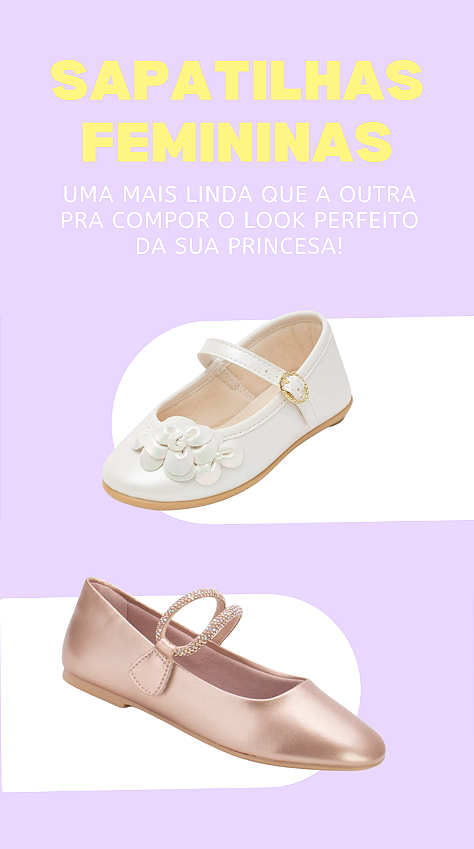 Sapatilha Feminina vitrine-mini