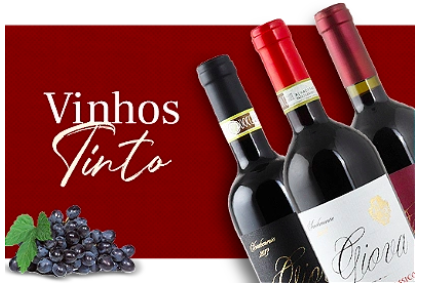 VINHO TINTO vitrine-mini