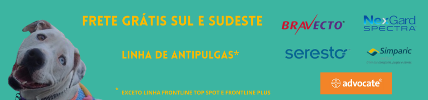 frete gratis antipulgas