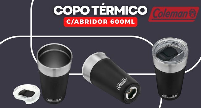 Mini 3 vitrine-mini Copo Térmico Coleman