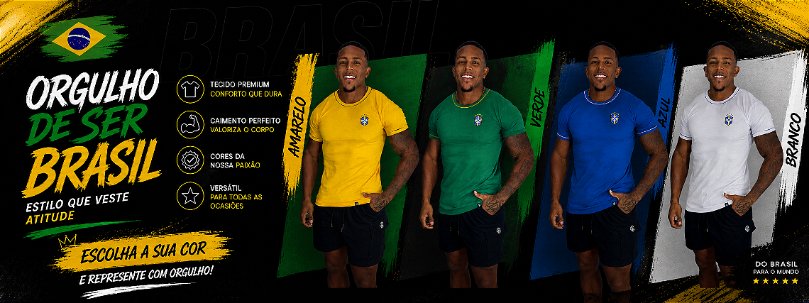 Banner Categoria interno Kit 2 Camisas Brasil PC 50