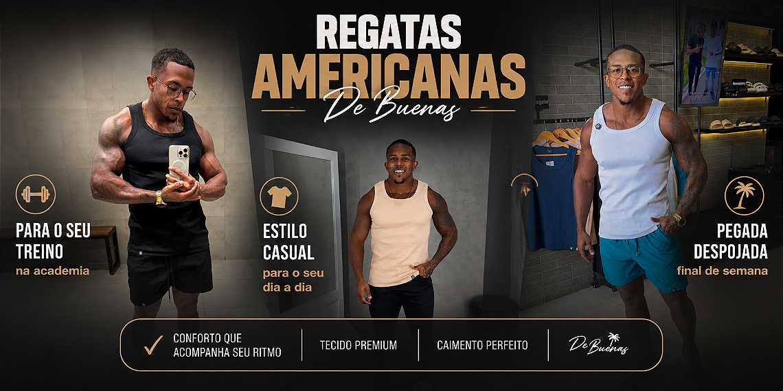 Categoria Kit 2 Regatas Americanas interno PC 33