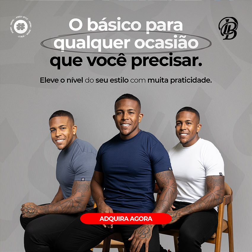 Categoria Kit 3 Camisas Básicas interno PC26 mobile