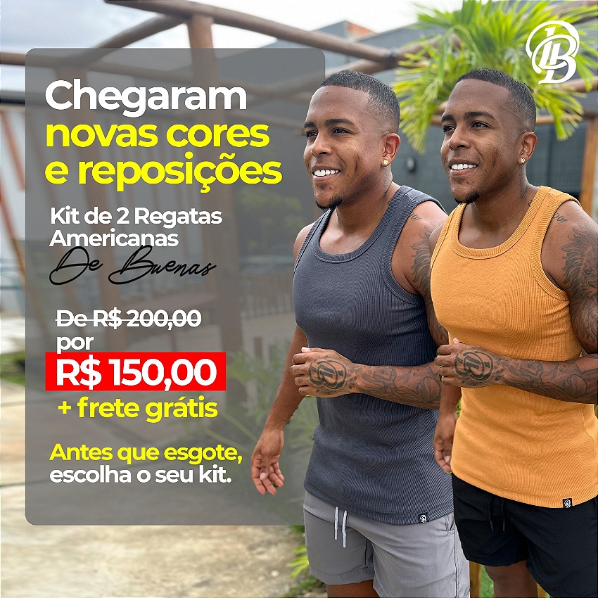 Categoria Kit 2 Regatas Americanas interno PC 33 mobile