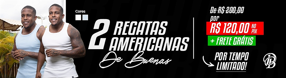 Categoria Kit 2 Regatas Americanas interno PC 33