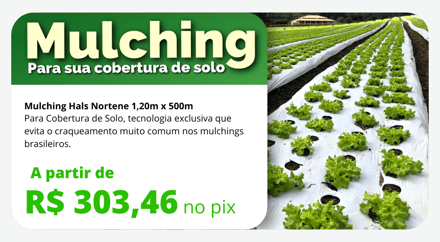 Mulching Cobertura vitrine-mini mobile