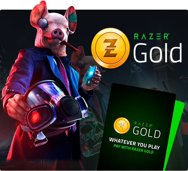 Cartão Razer Gold vitrine-mini