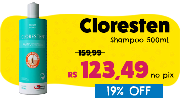Cloresten Shampoo 500ml vitrine-mini