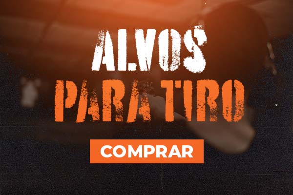 Alvo Competição Tiro CCT Preto Médio Branco Rapina 50 Unidades - Artigos  Militares, Pesca e Camping