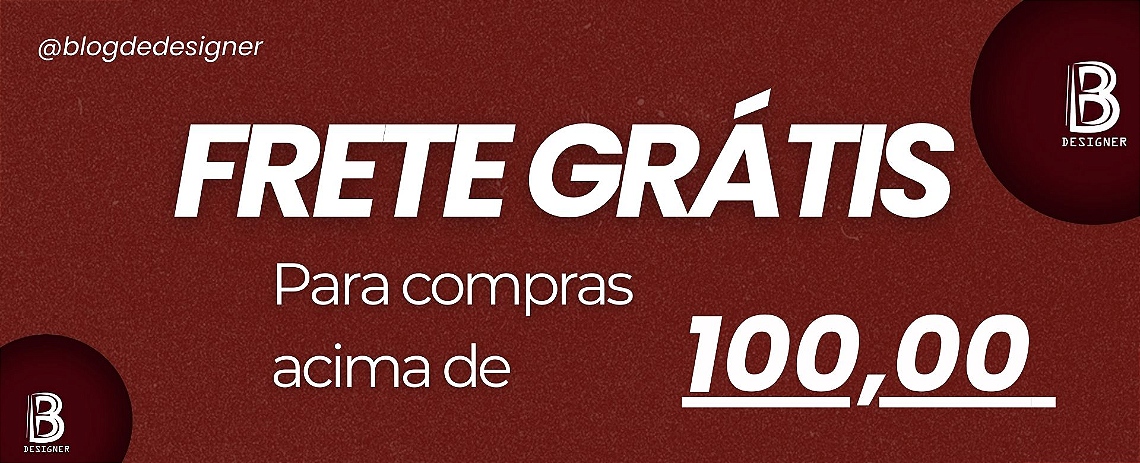 Frete Grátis para compras acima de 150,00