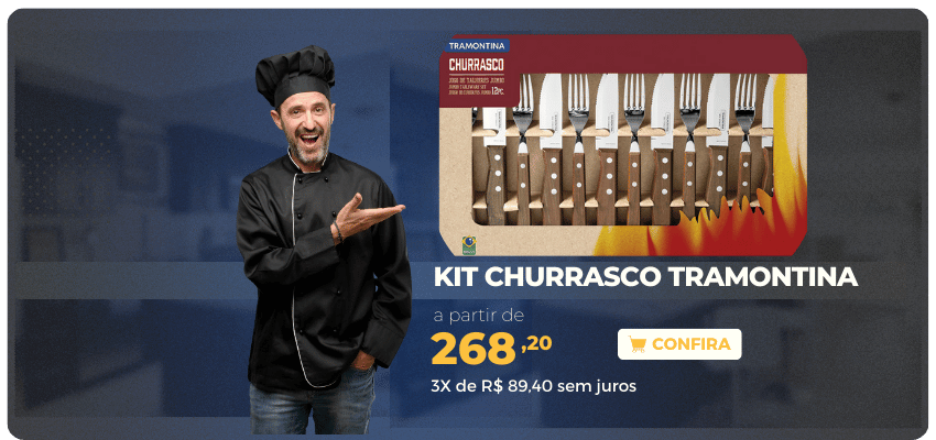 tramontina churrasco vitrine-mini