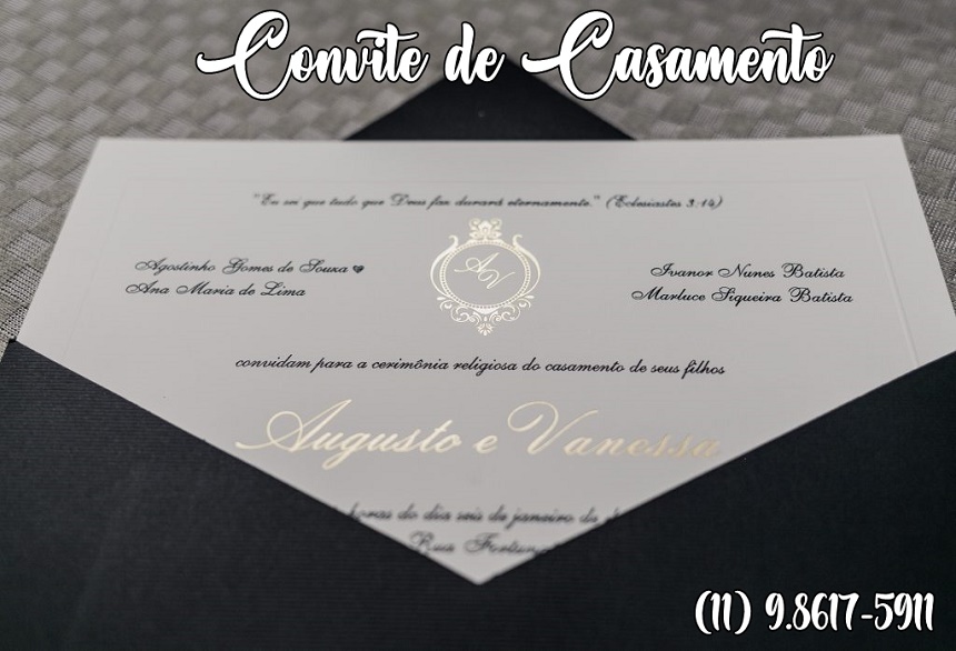 Convite de Casamento