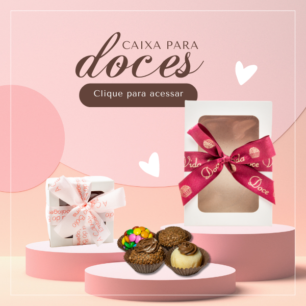 Doces vitrine-mini