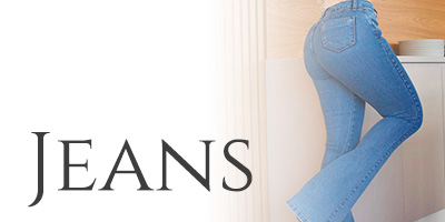 Jeans vitrine-mini mobile