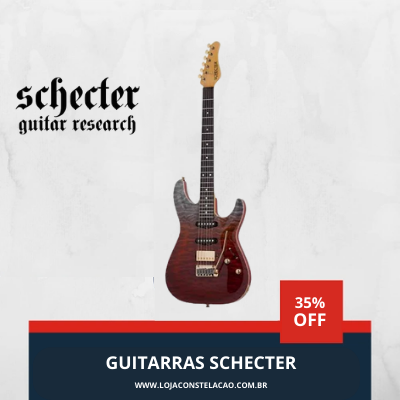 Guitarra Schecter- vitrine-mini